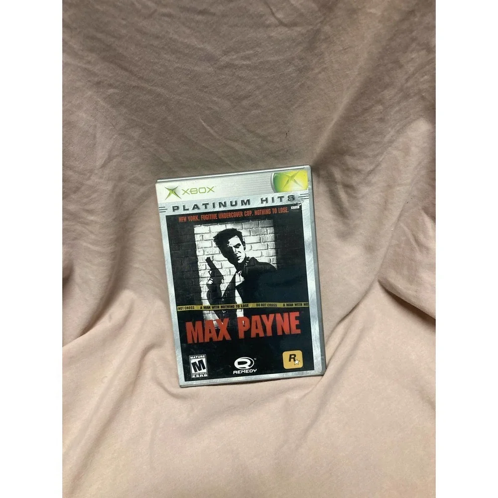 Max Payne (Microsoft Xbox, 2001) Platinum Hits